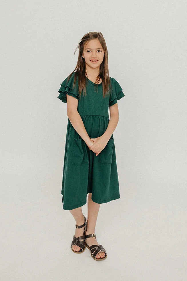 Raven Emerald Rib Knit Navy Fields Raven Emerald Rib Knit Navy Fields