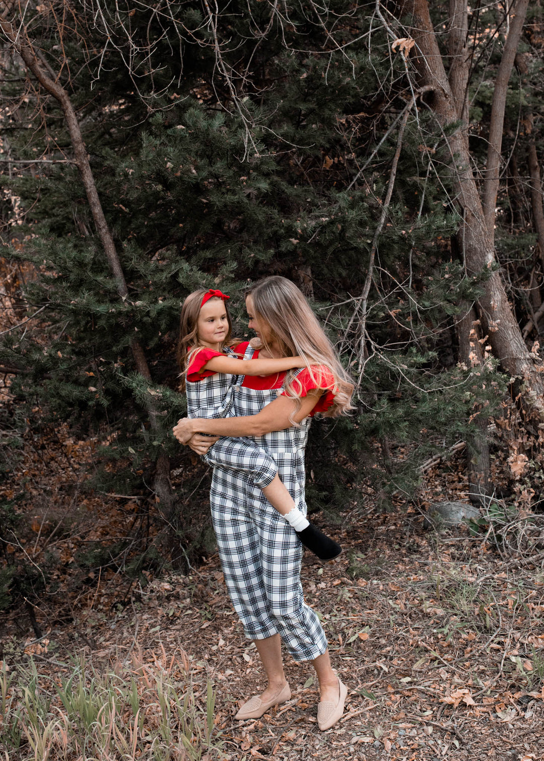 Red Ruffle Women's Undertee