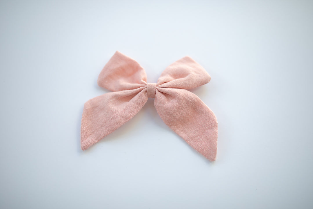 Linen/Swiss Dot Bows