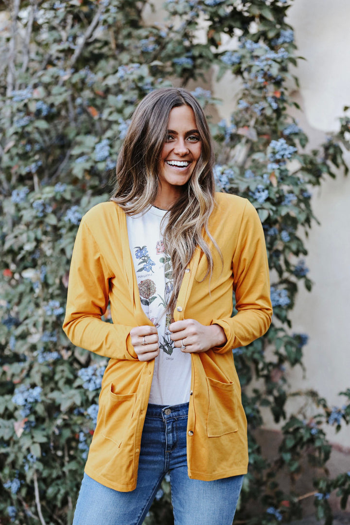 Mustard Women's Cardigan