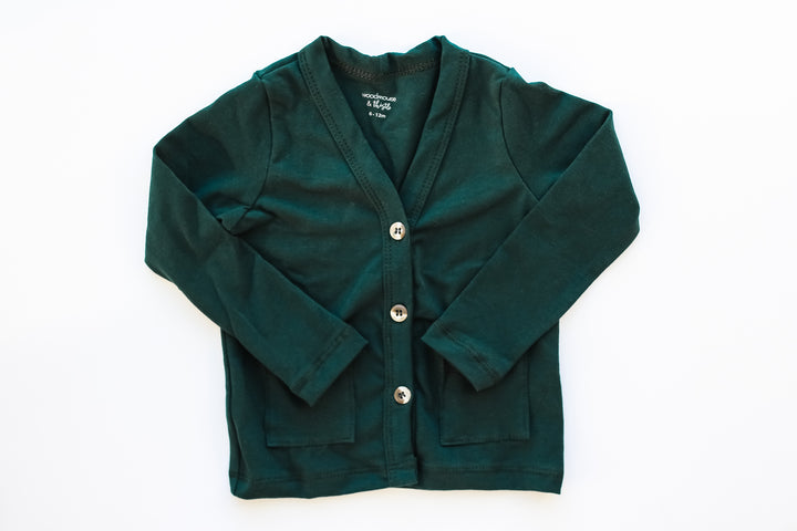 Hunter Green Cardigan