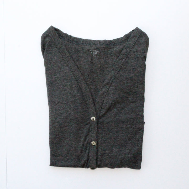 Heathered Coal Women's Cardigan