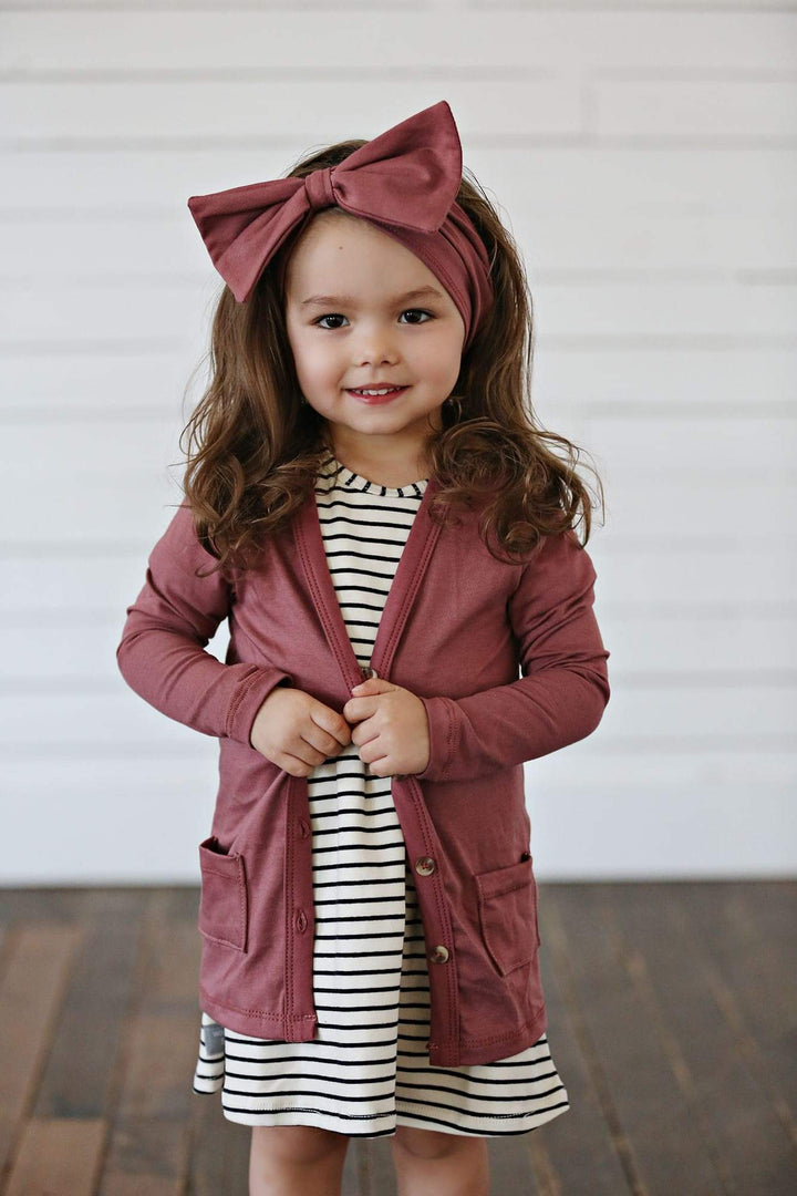 Mauve Cardigan