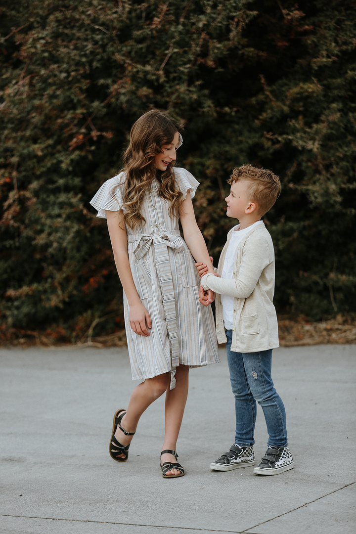 Jasper Linen Full Button Dress