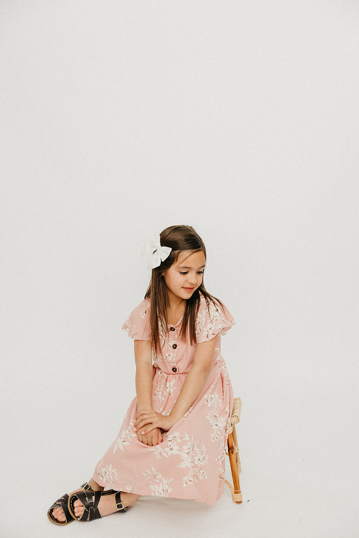 Mia Pink Floral Dress