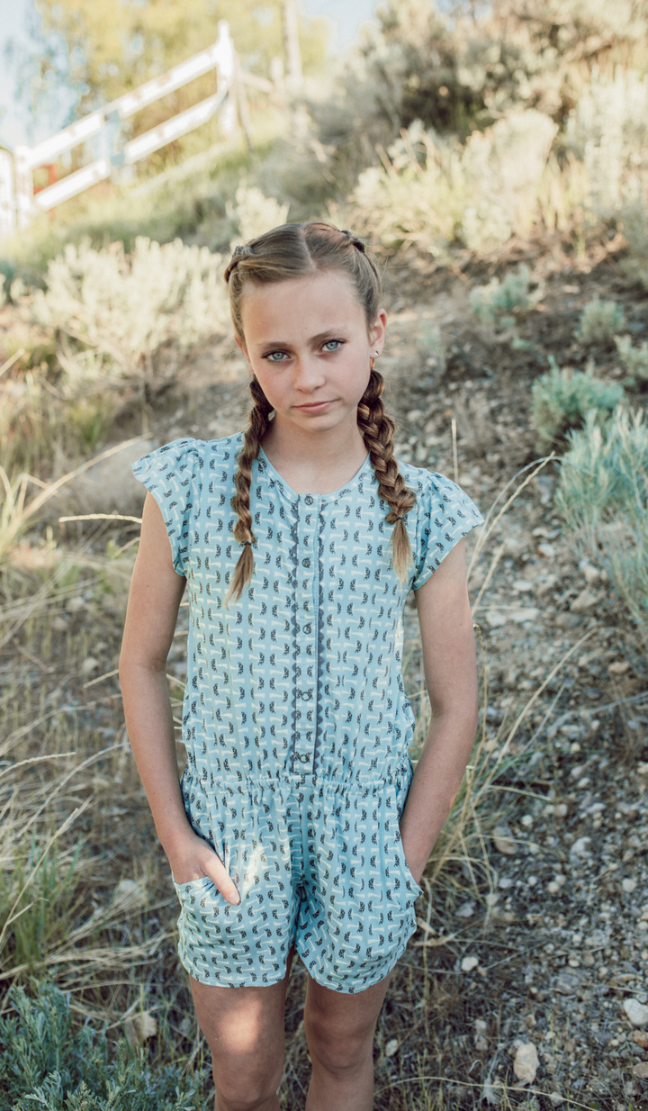 Goldie Blue Romper