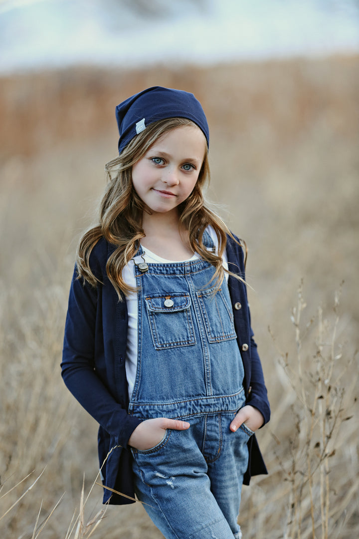 Navy Cardigan