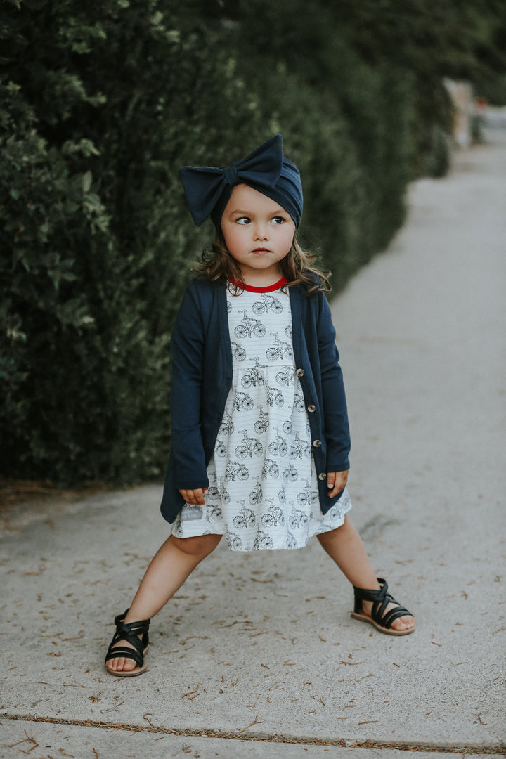 Navy Cardigan