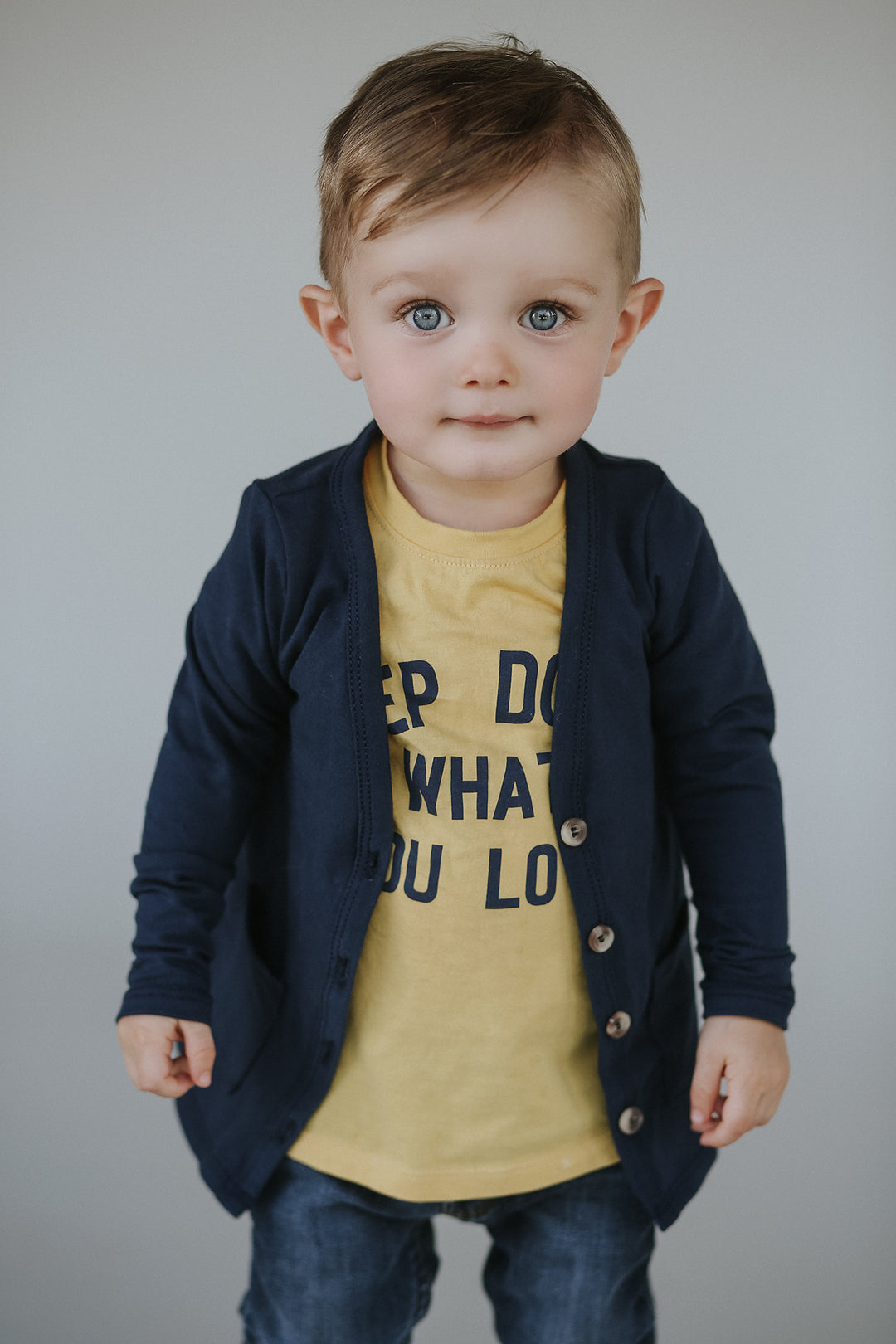 Navy Cardigan