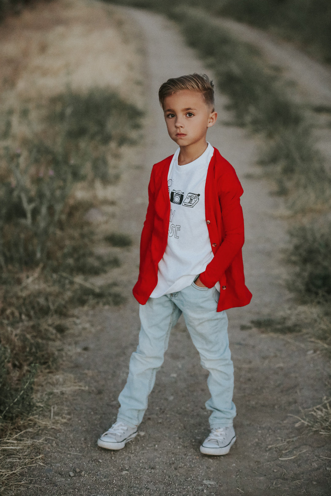 Red Cardigan