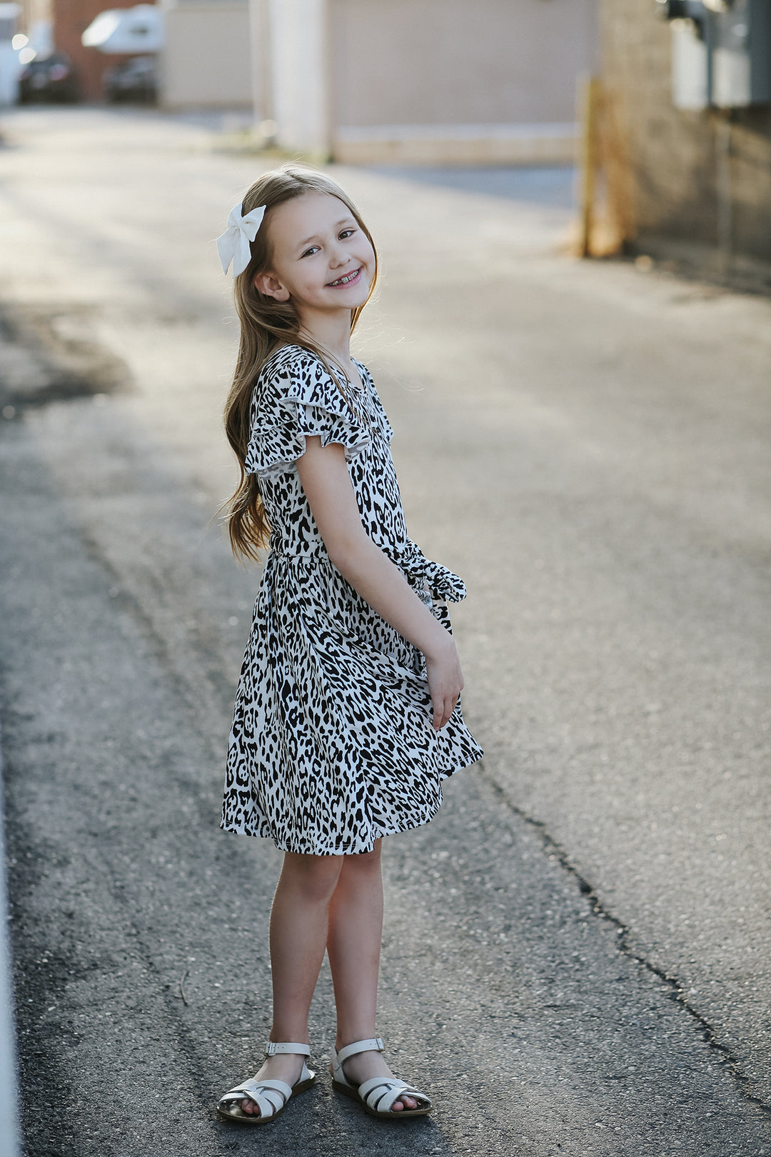 Avery Animal Print Dress