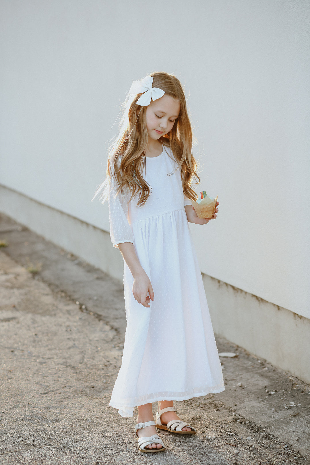 swiss dot lace dress Parker Dress