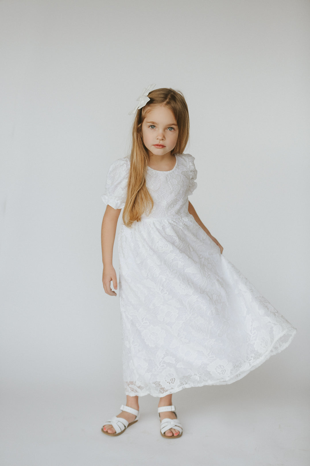 Juliet White Lace Dress