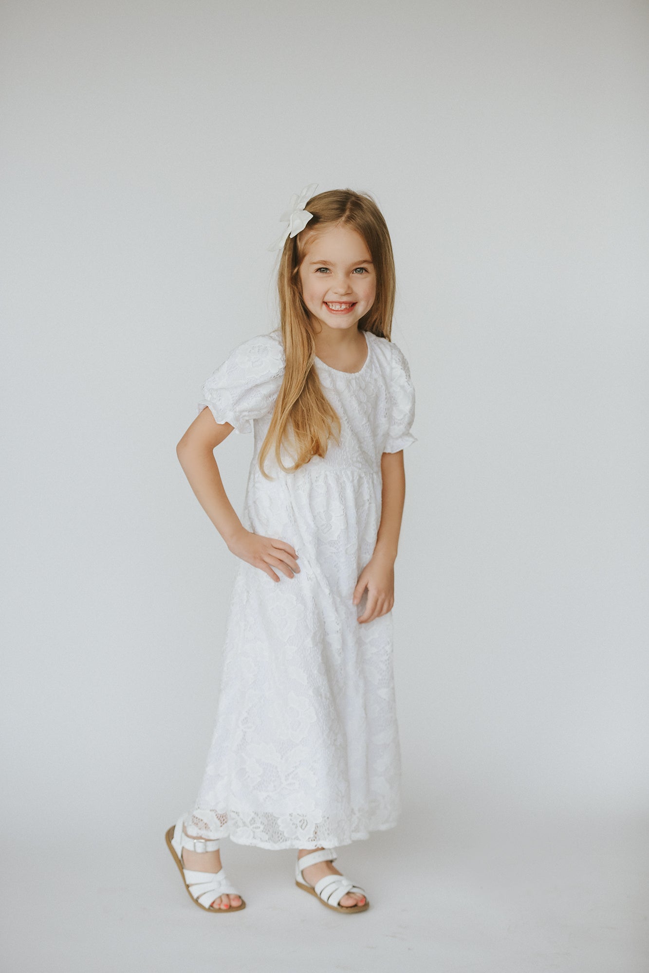 Juliet White Lace Dress
