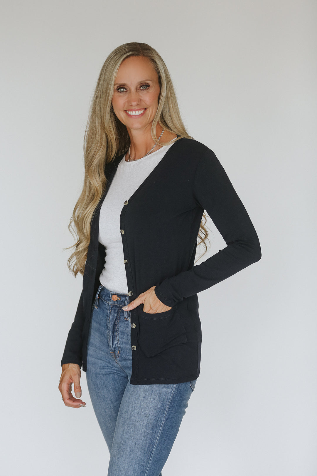 Navy Women's Cardigan