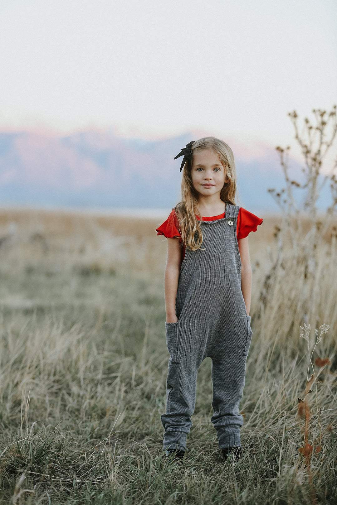 Red Ruffle Undertee