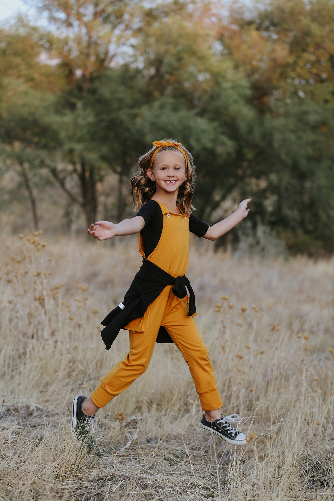 Atlas Mustard Romper