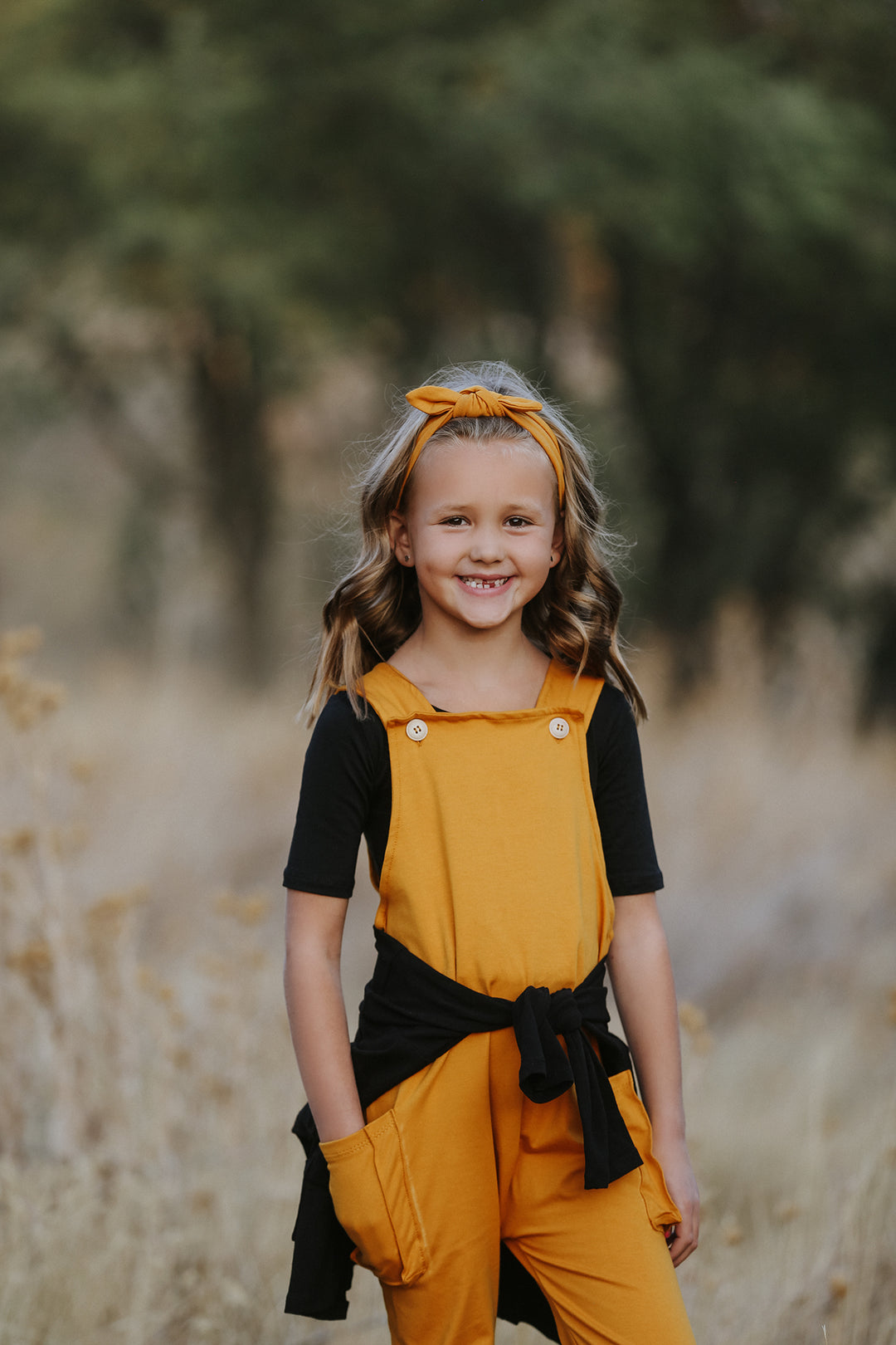 Atlas Mustard Romper