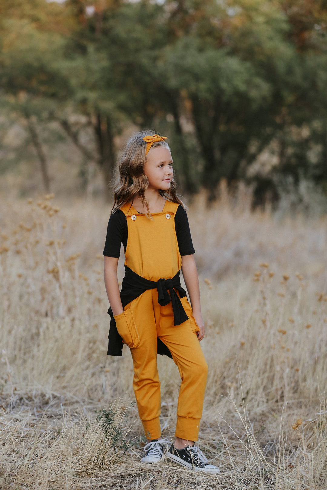 Atlas Mustard Romper