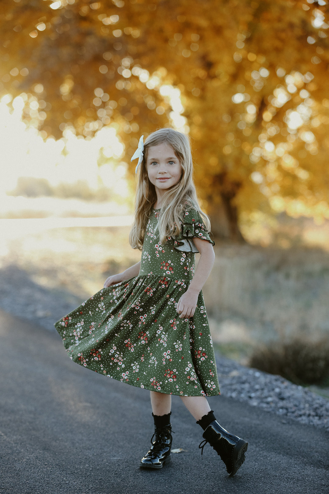 Sophie Green Floral Dress 4T Sophie Green Floral Dress 4T
