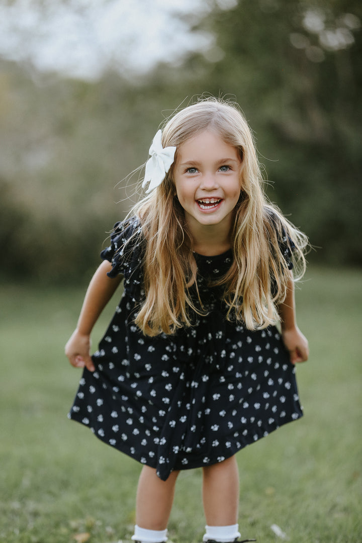 Avery Navy Floral Dress