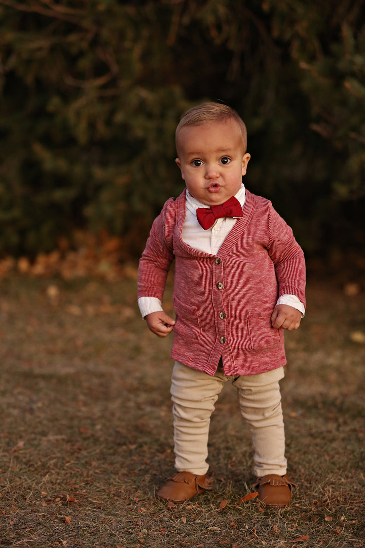 Ruby Bow Tie