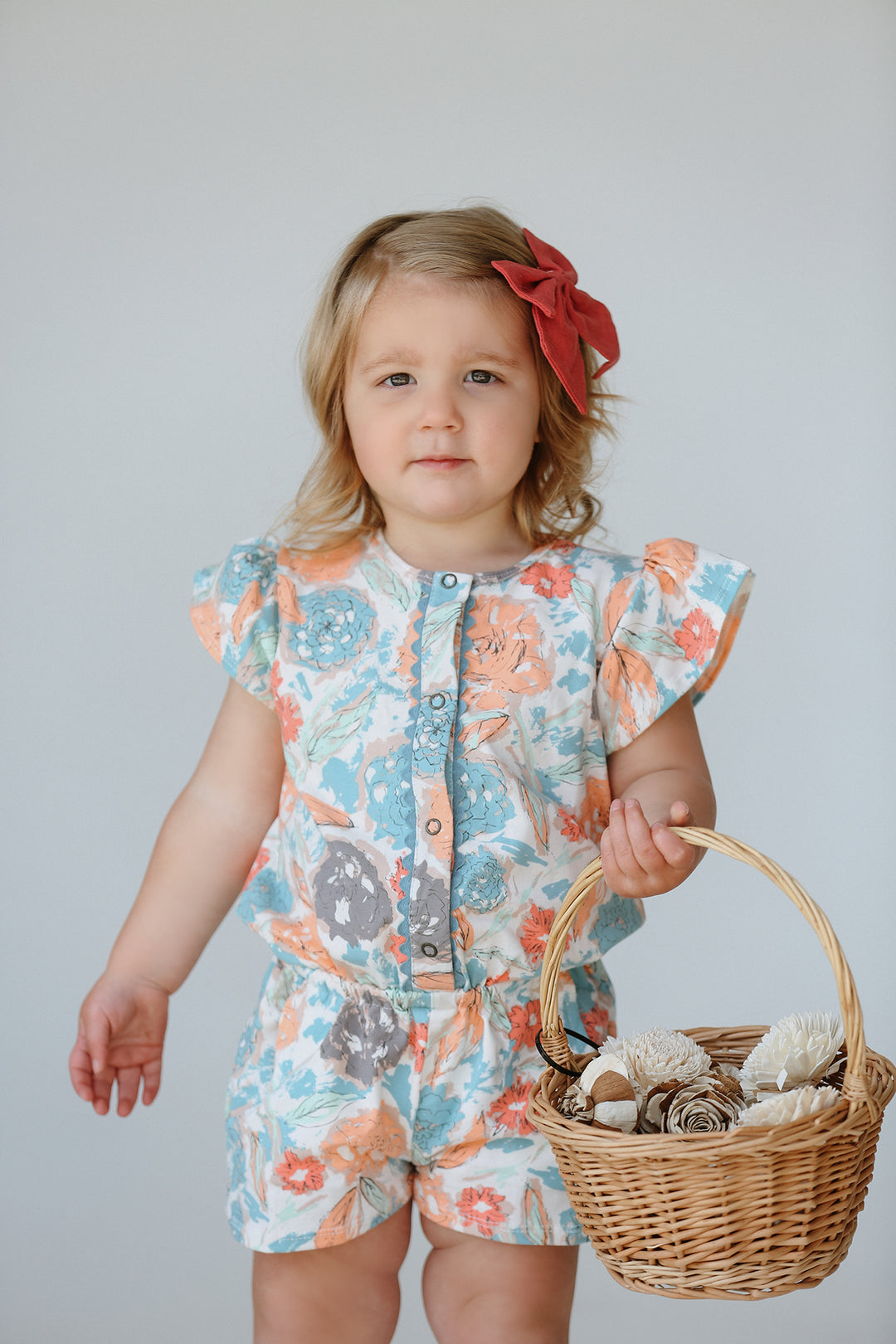 Goldie Floral Romper