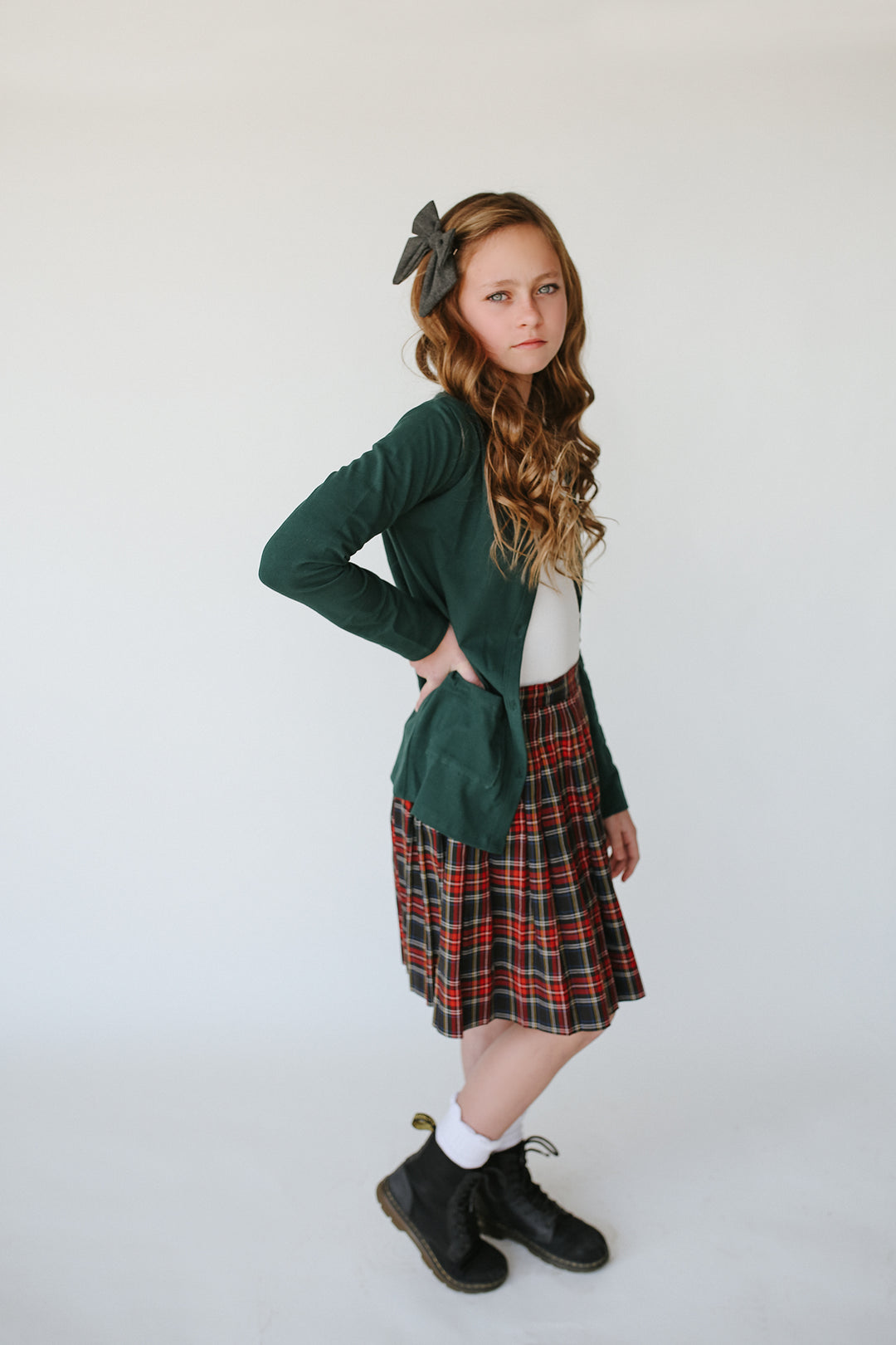 Hunter Green Cardigan