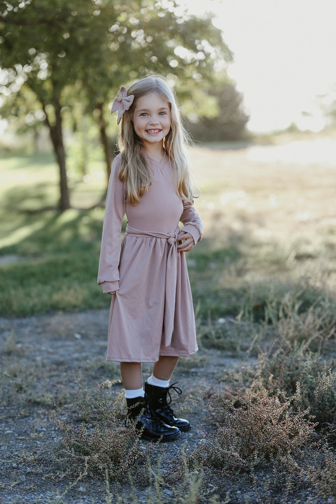 Anna Dusty Pink Dress