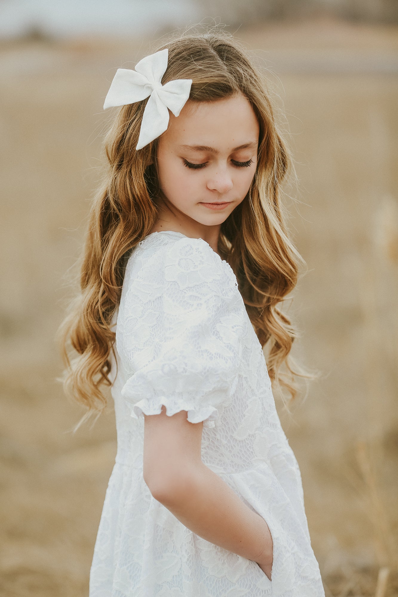 Juliet White Lace Dress