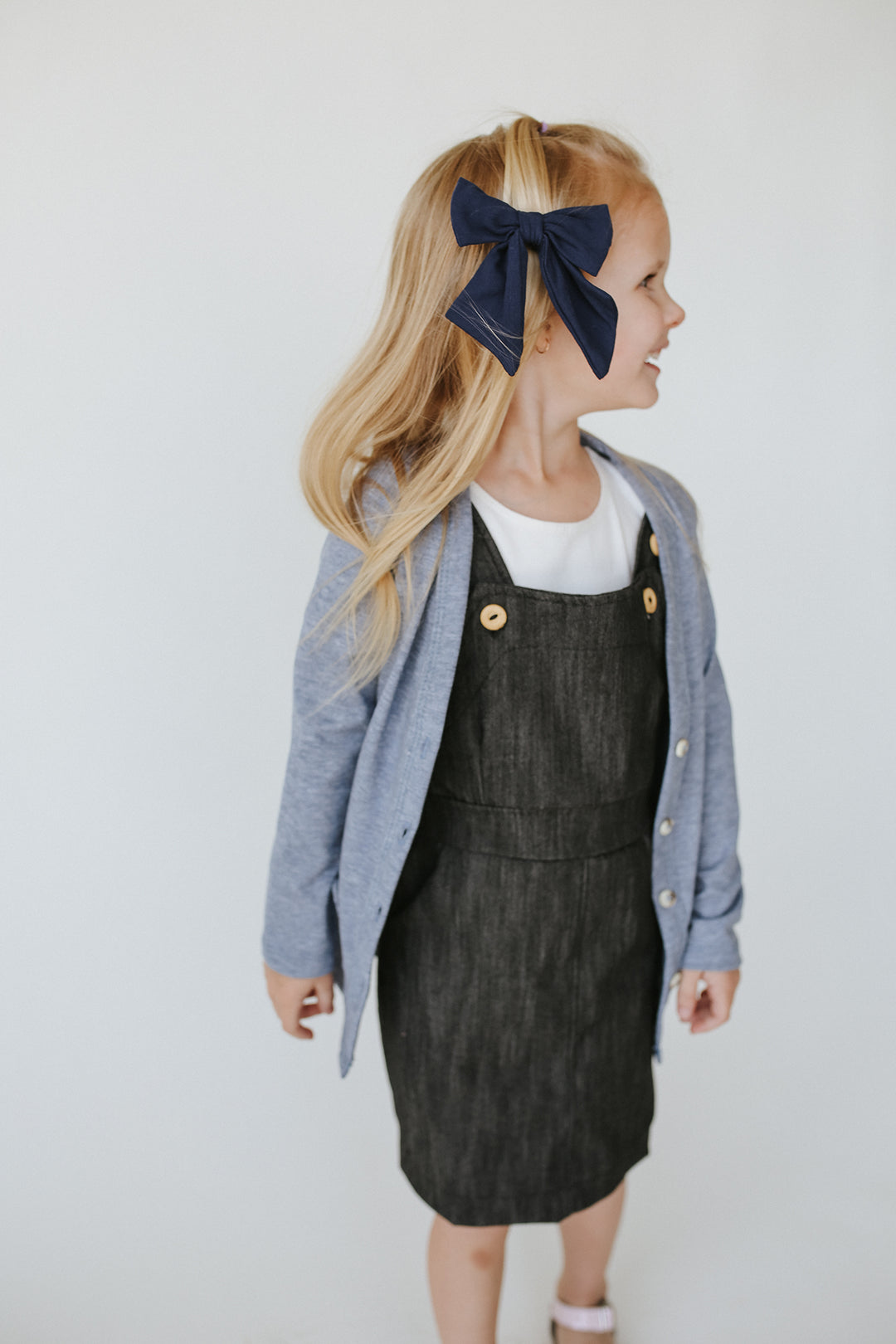 Denim Heather Blue Cardigan