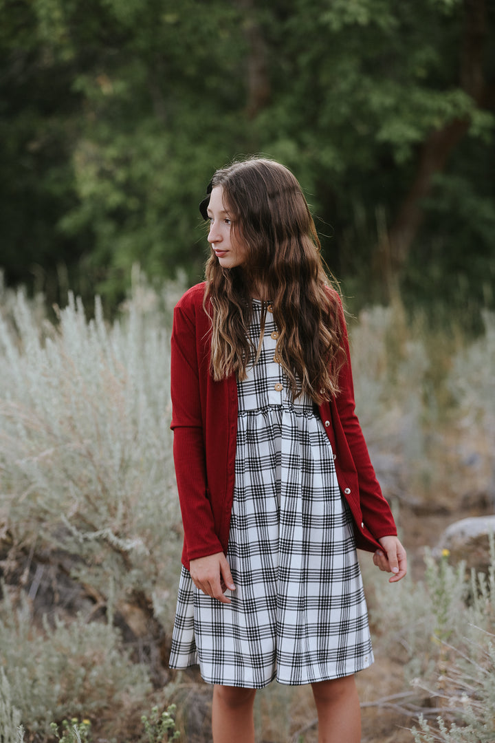 Ruby Rib Knit Cardigan