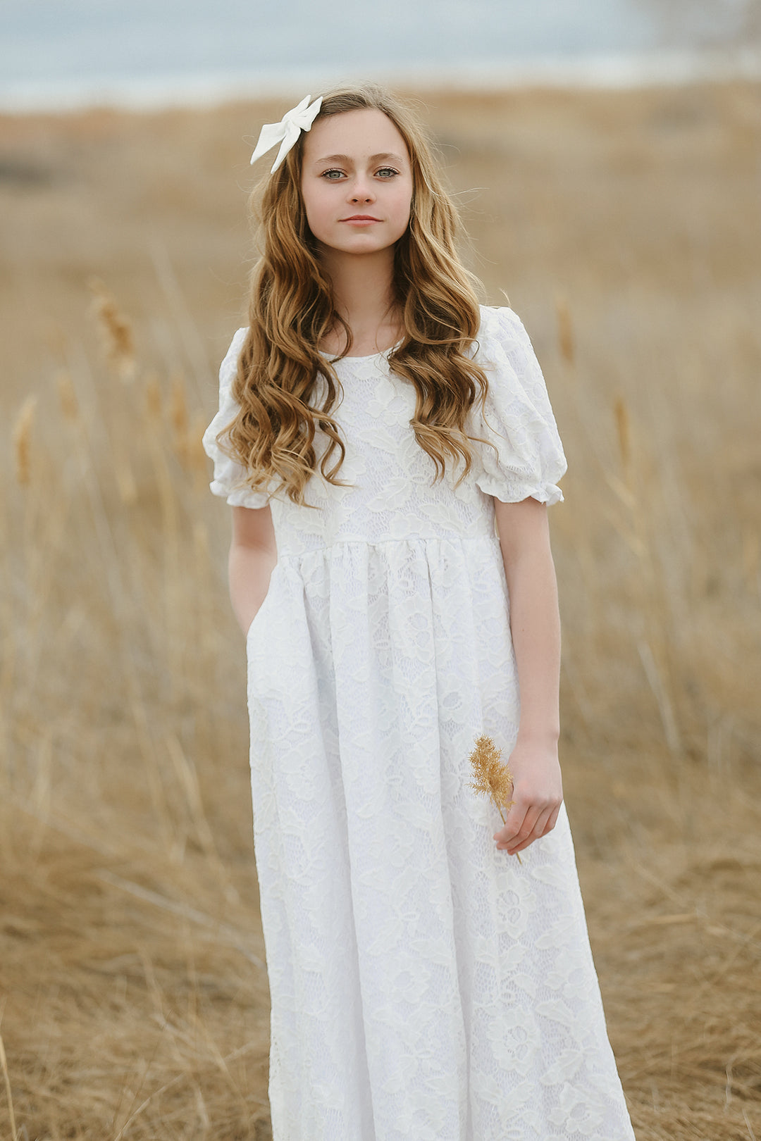 Juliet White Lace Dress