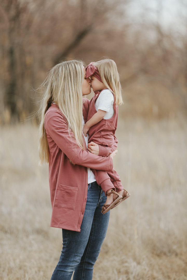 Mauve Women's Cardigan