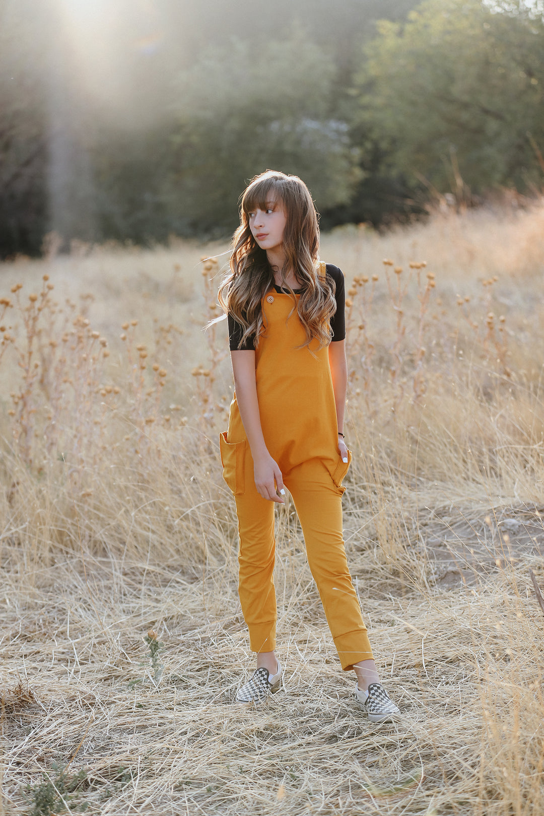 Atlas Mustard Romper