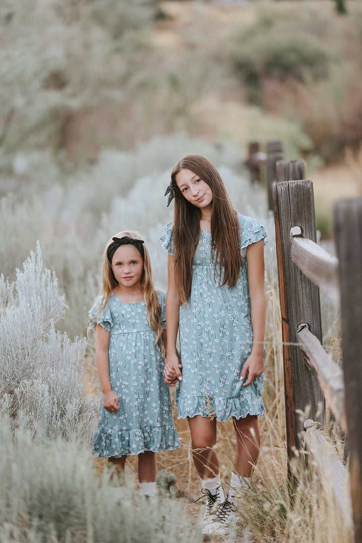 Millie Blue Foral Dress