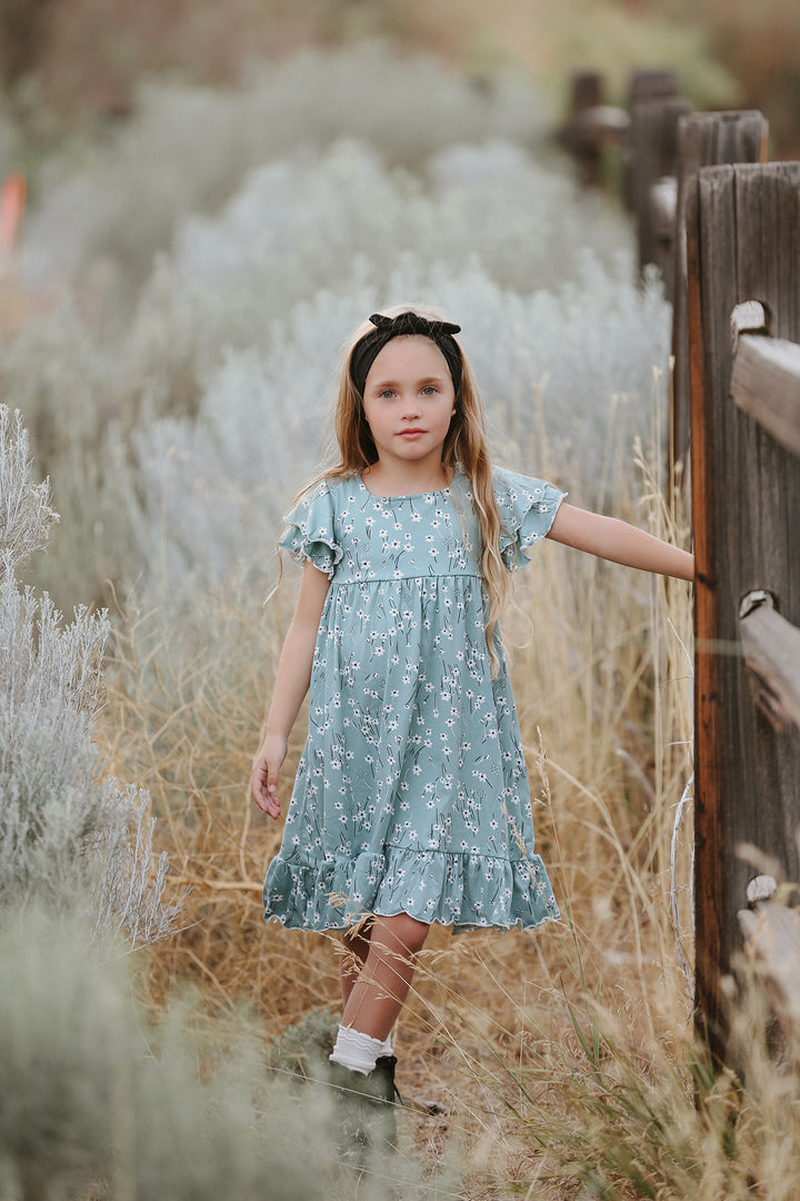 Millie Blue Foral Dress