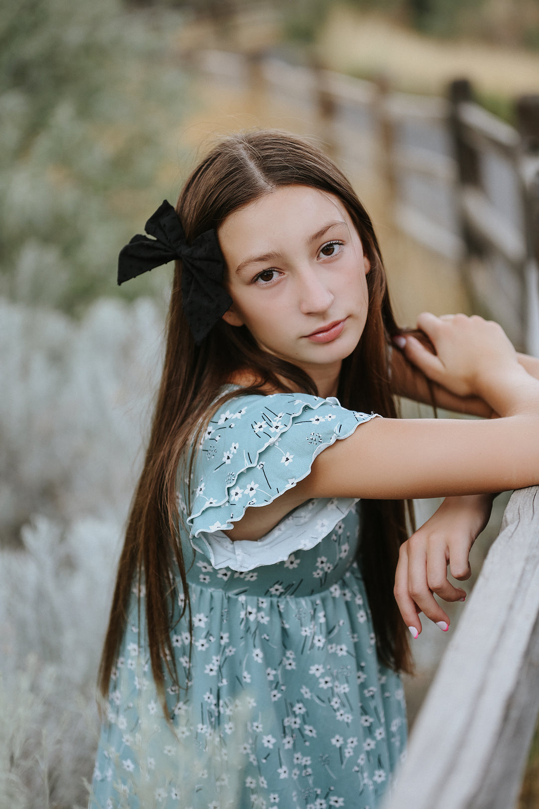 Millie Blue Foral Dress