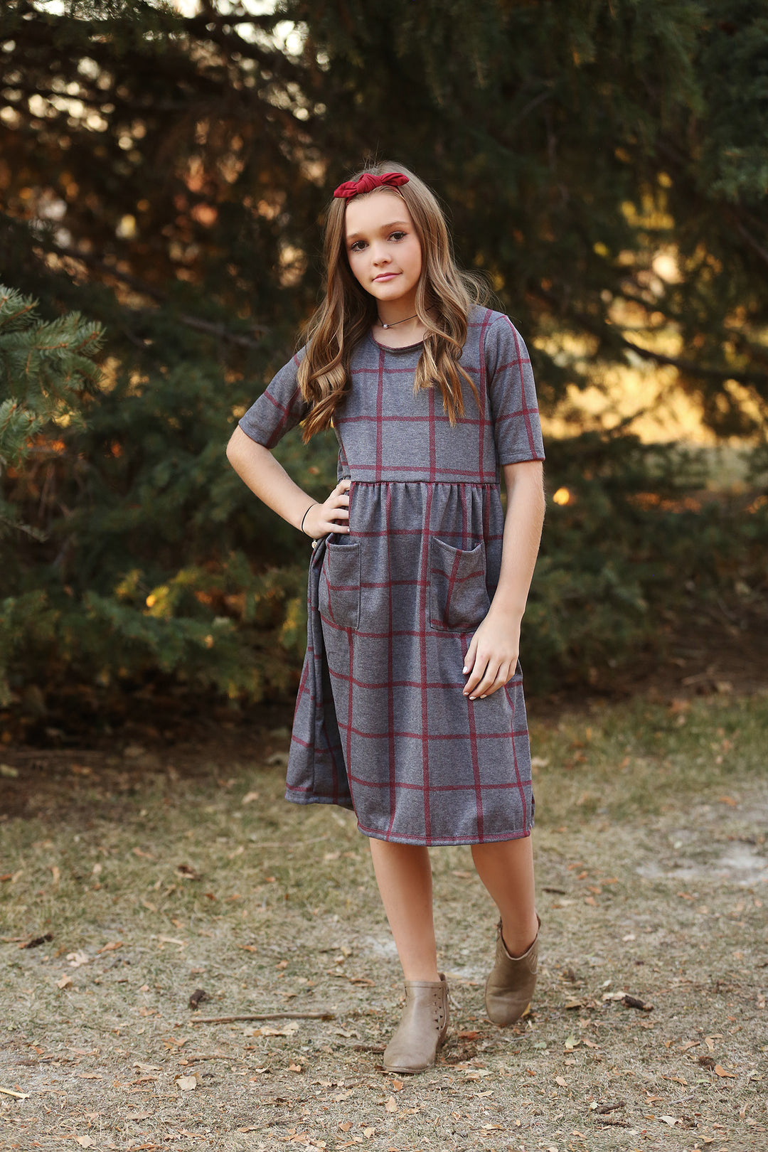 Scout Ruby Grid Dress