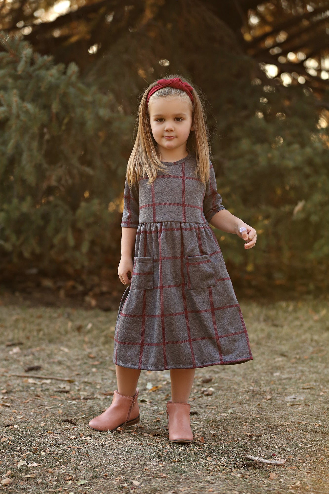 Scout Ruby Grid Dress