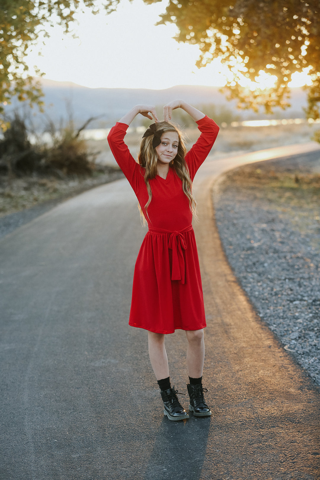 Anna Red Dress