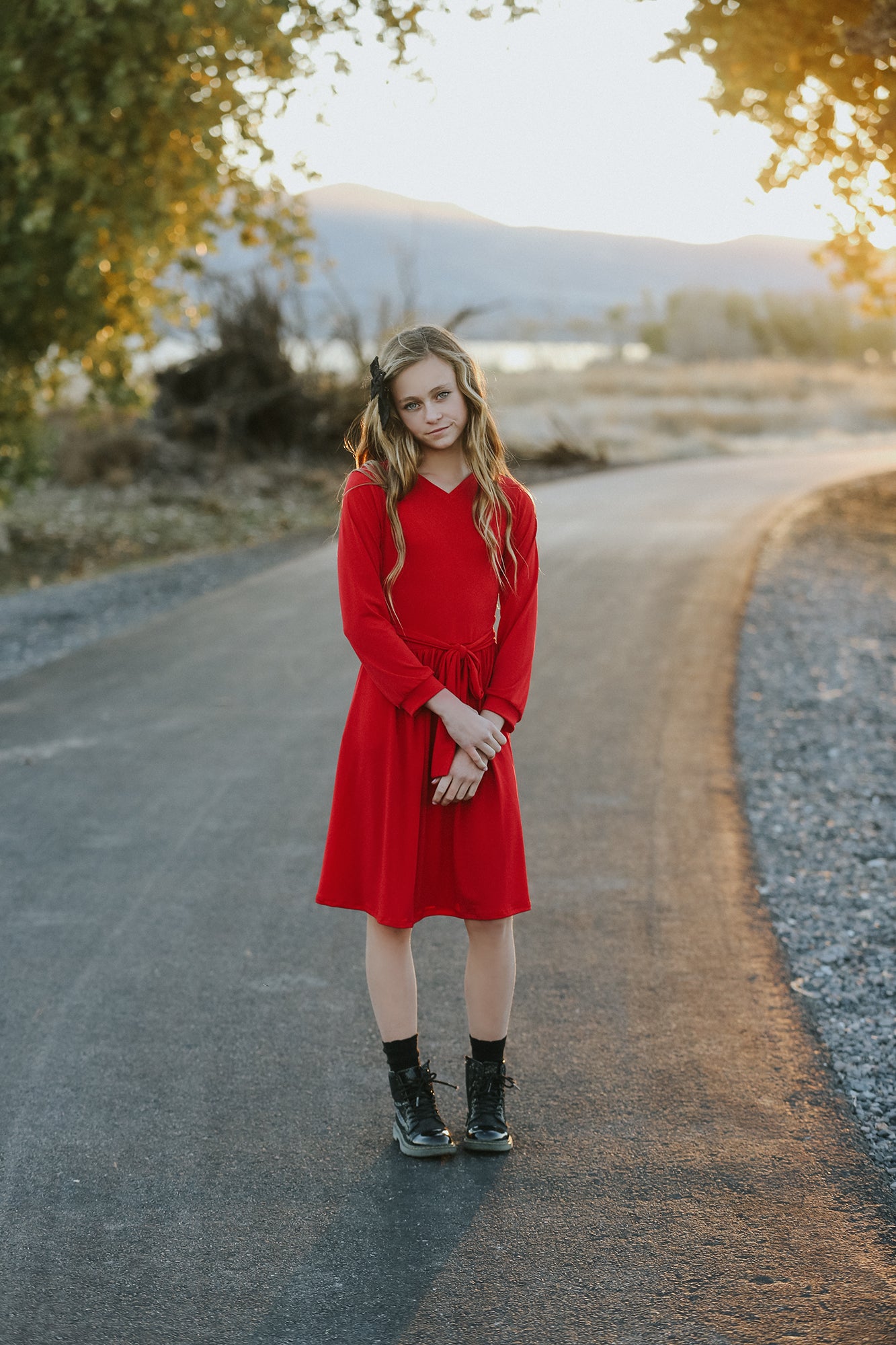 Anna Red Dress