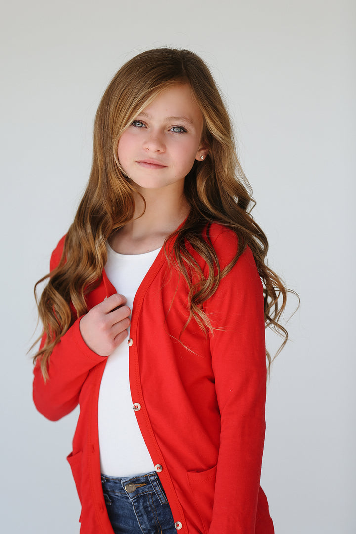 Red Cardigan