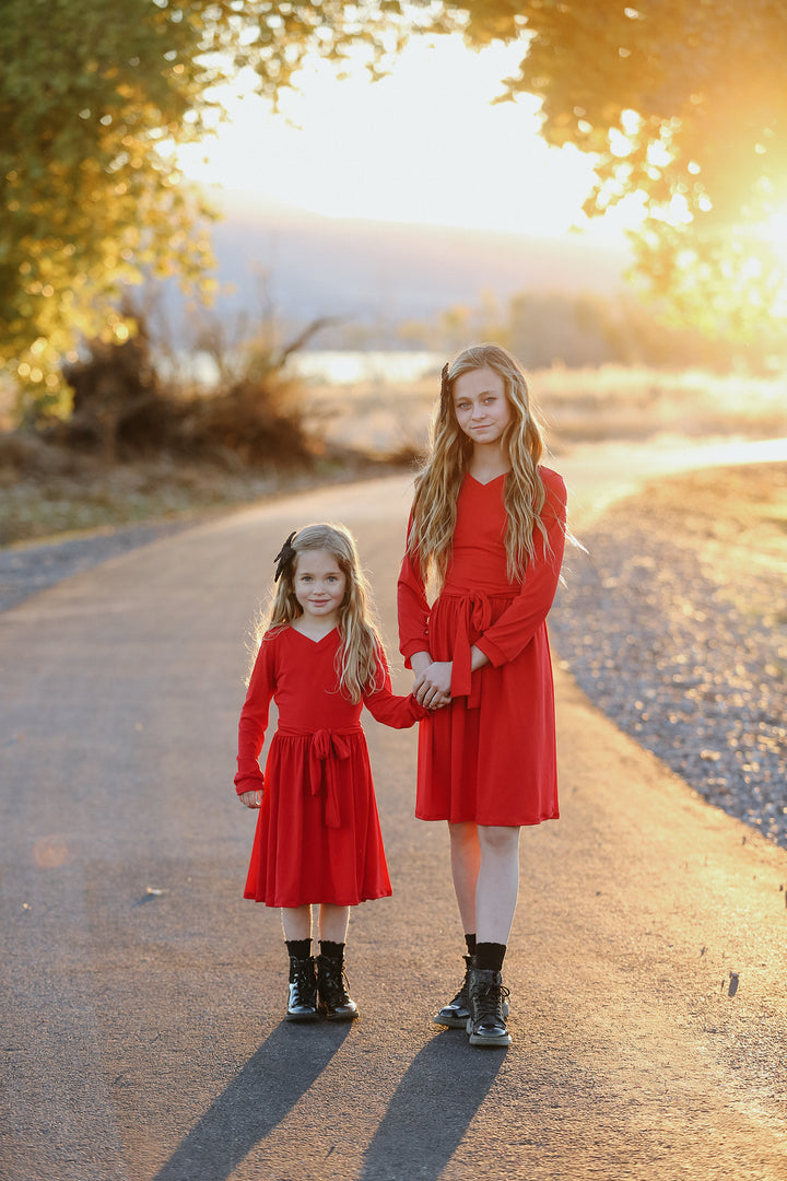 Anna Red Dress