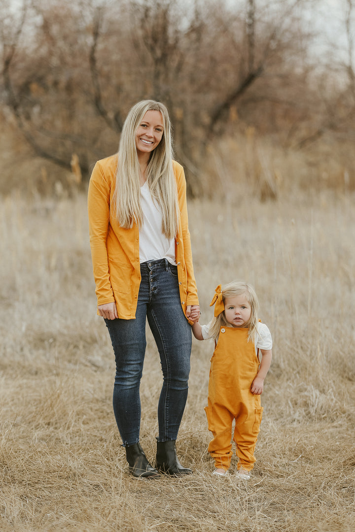 Atlas Mustard Romper