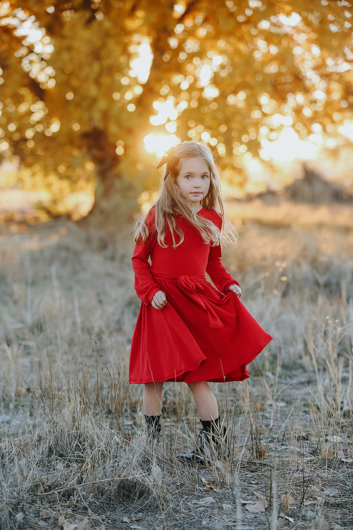 Anna Red Dress