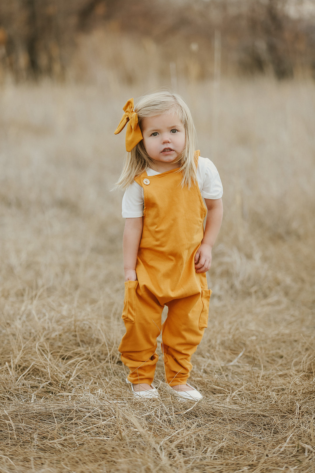 Atlas Mustard Romper