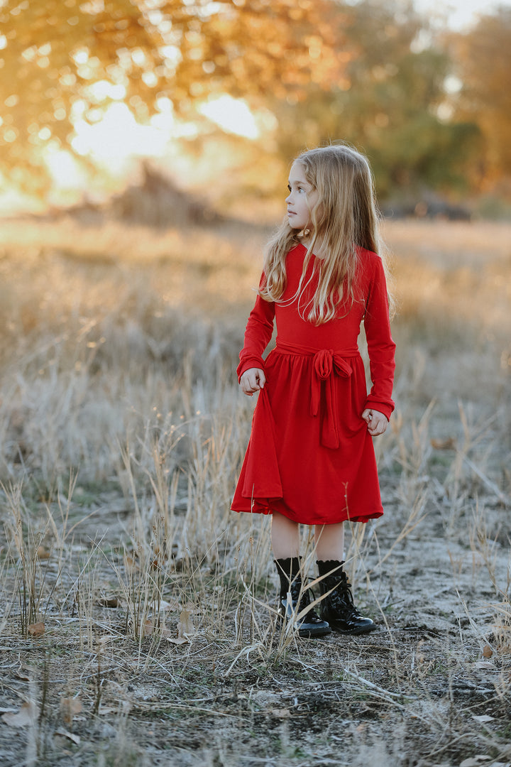 Anna Red Dress