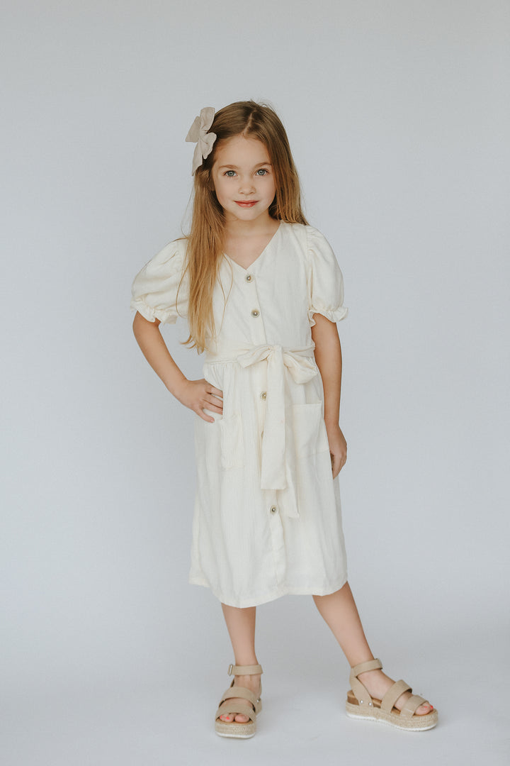 Ava Cream Dress