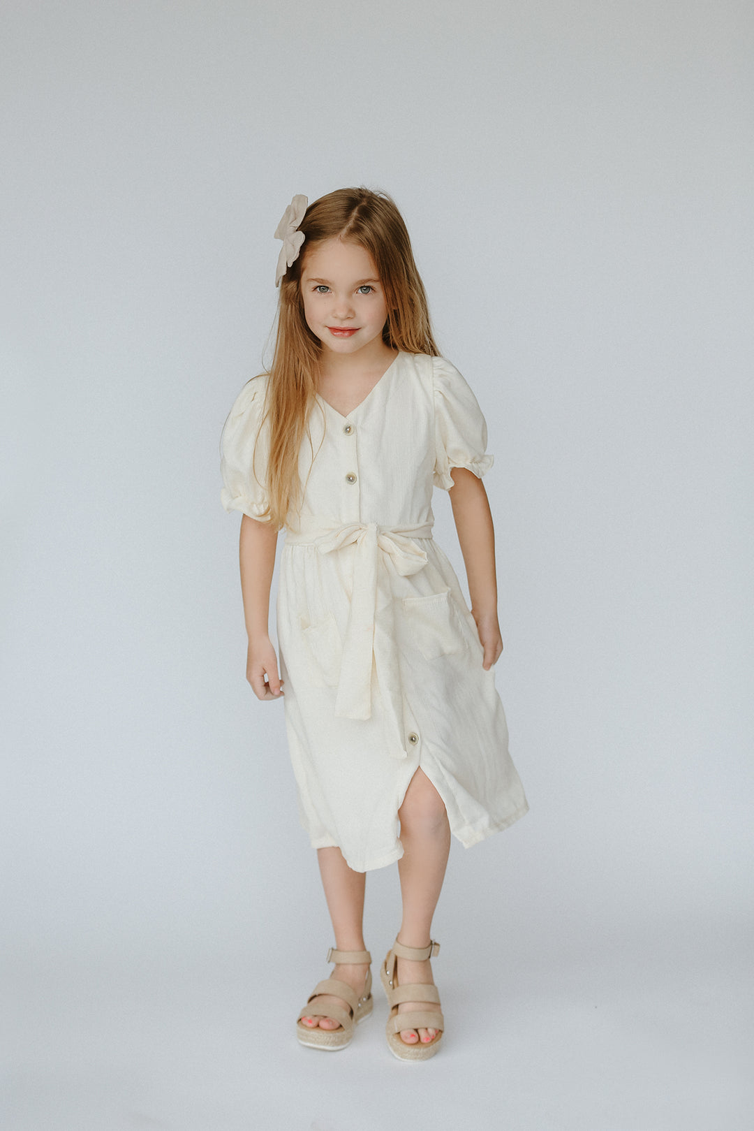 Ava Cream Dress